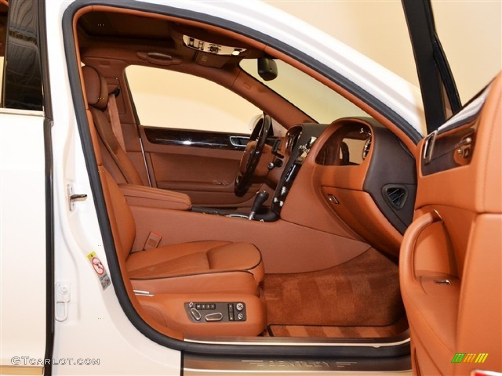 Saddle/Burnt Oak Interior 2010 Bentley Continental Flying Spur Standard Continental Flying Spur Model Photo #55842851