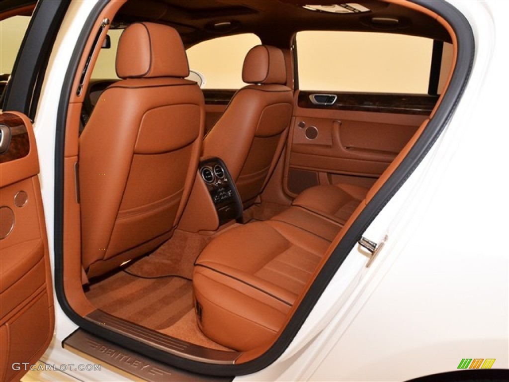 Saddle/Burnt Oak Interior 2010 Bentley Continental Flying Spur Standard Continental Flying Spur Model Photo #55842863