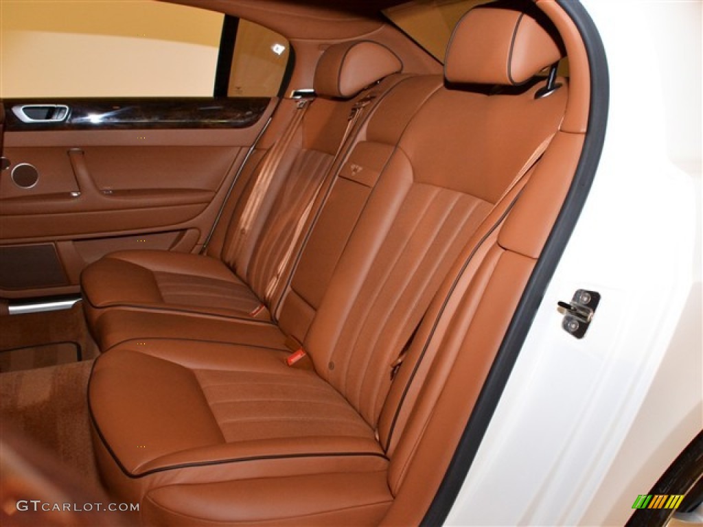 Saddle/Burnt Oak Interior 2010 Bentley Continental Flying Spur Standard Continental Flying Spur Model Photo #55842869