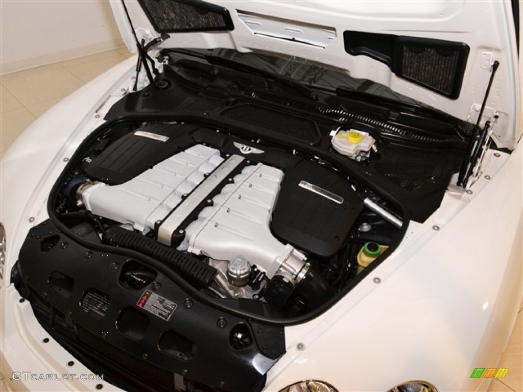 2010 Bentley Continental Flying Spur Standard Continental Flying Spur Model Engine Photos