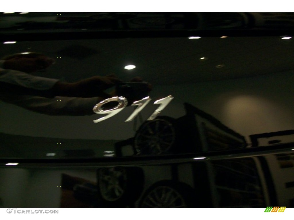 2012 911 Black Edition Cabriolet - Black / Black photo #12