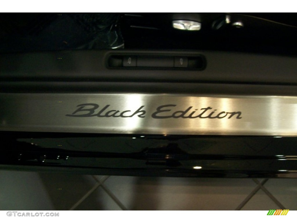 2012 911 Black Edition Cabriolet - Black / Black photo #14