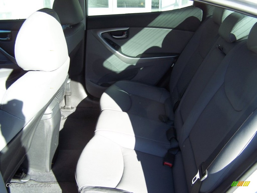 2012 Elantra Limited - Silver / Gray photo #7