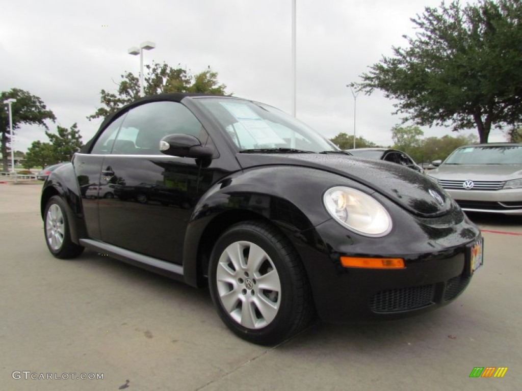 Black 2008 Volkswagen New Beetle S Convertible Exterior Photo #55845029