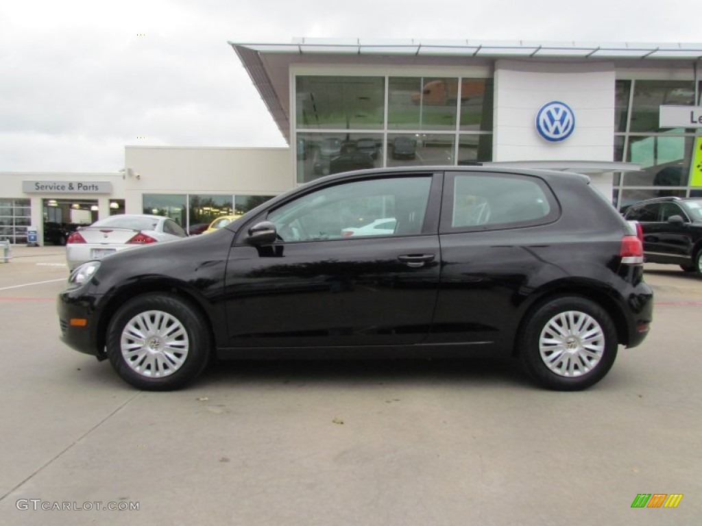 Black 2011 Volkswagen Golf 2 Door Exterior Photo #55845077
