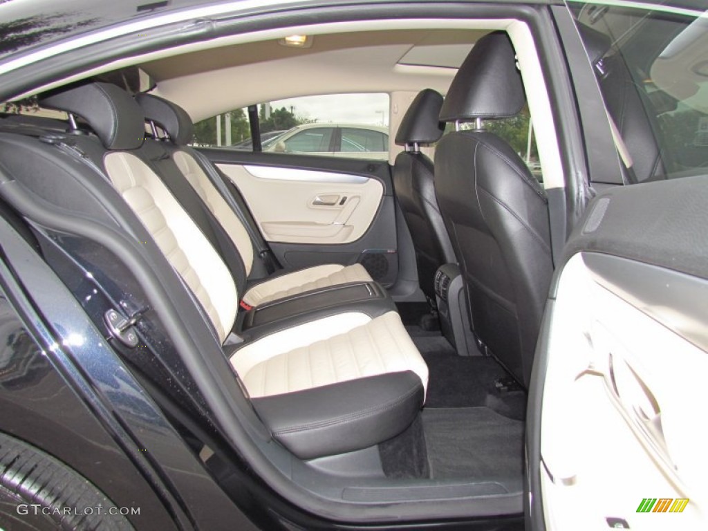 Cornsilk Beige Two Tone Interior 2010 Volkswagen CC Luxury Photo #55845230