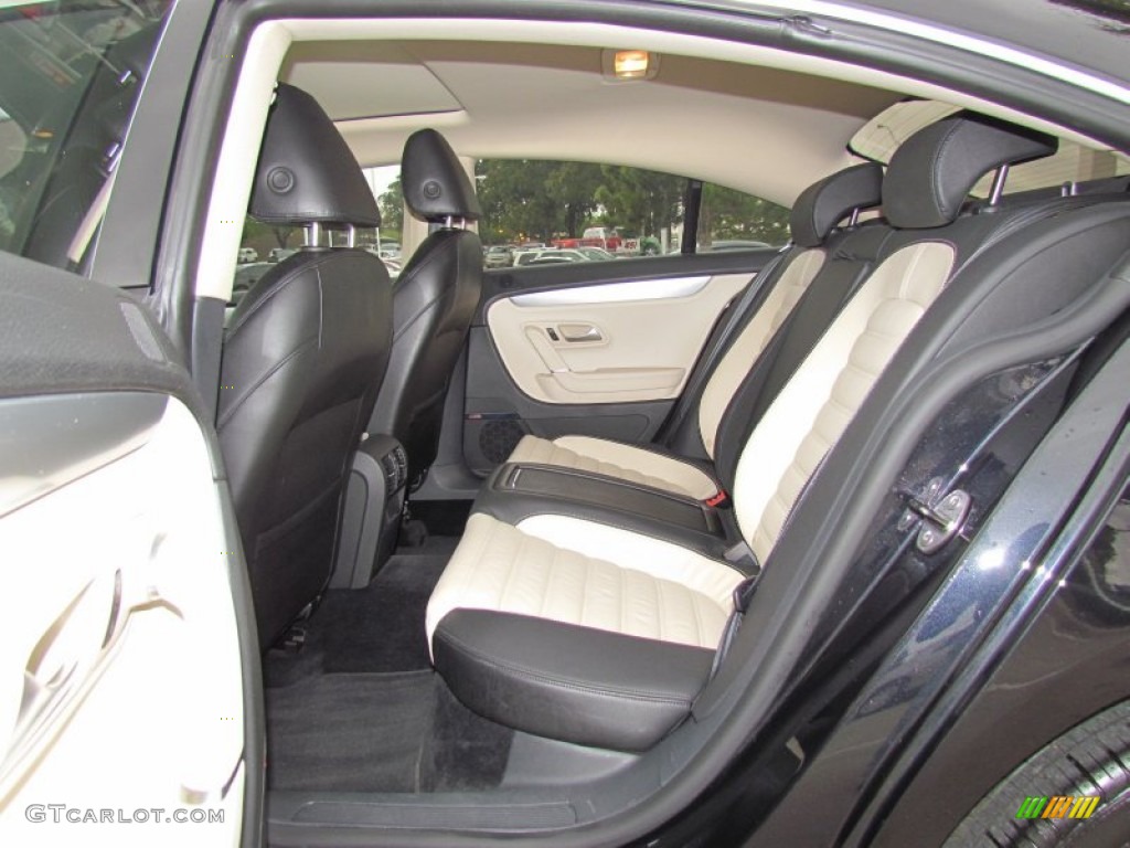 Cornsilk Beige Two Tone Interior 2010 Volkswagen CC Luxury Photo #55845233