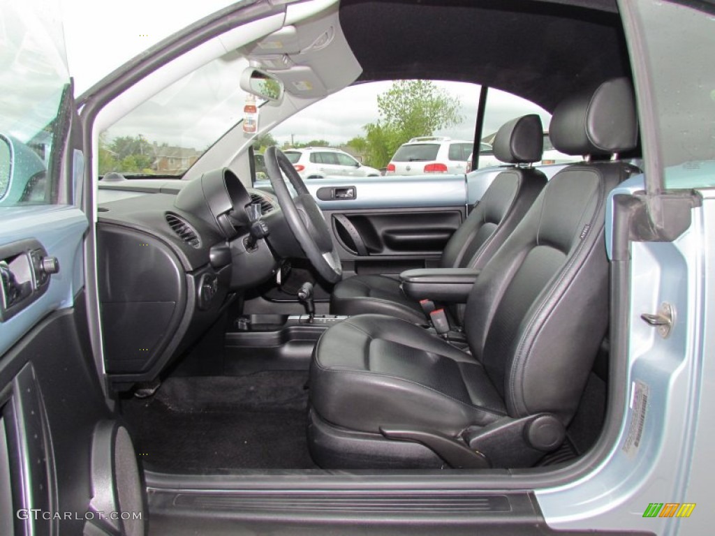 Black Interior 2010 Volkswagen New Beetle 2.5 Convertible Photo #55845425
