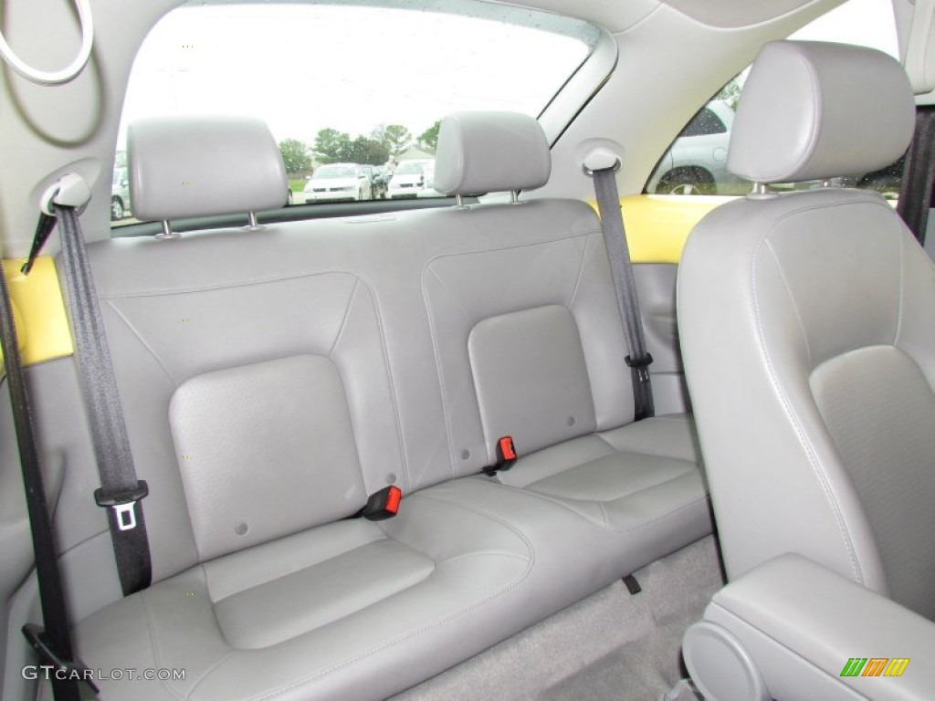 Grey Interior 2007 Volkswagen New Beetle 2.5 Coupe Photo #55845632
