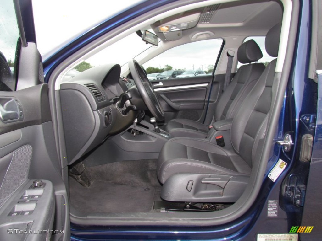 2006 Jetta TDI Sedan - Shadow Blue Metallic / Anthracite Black photo #9