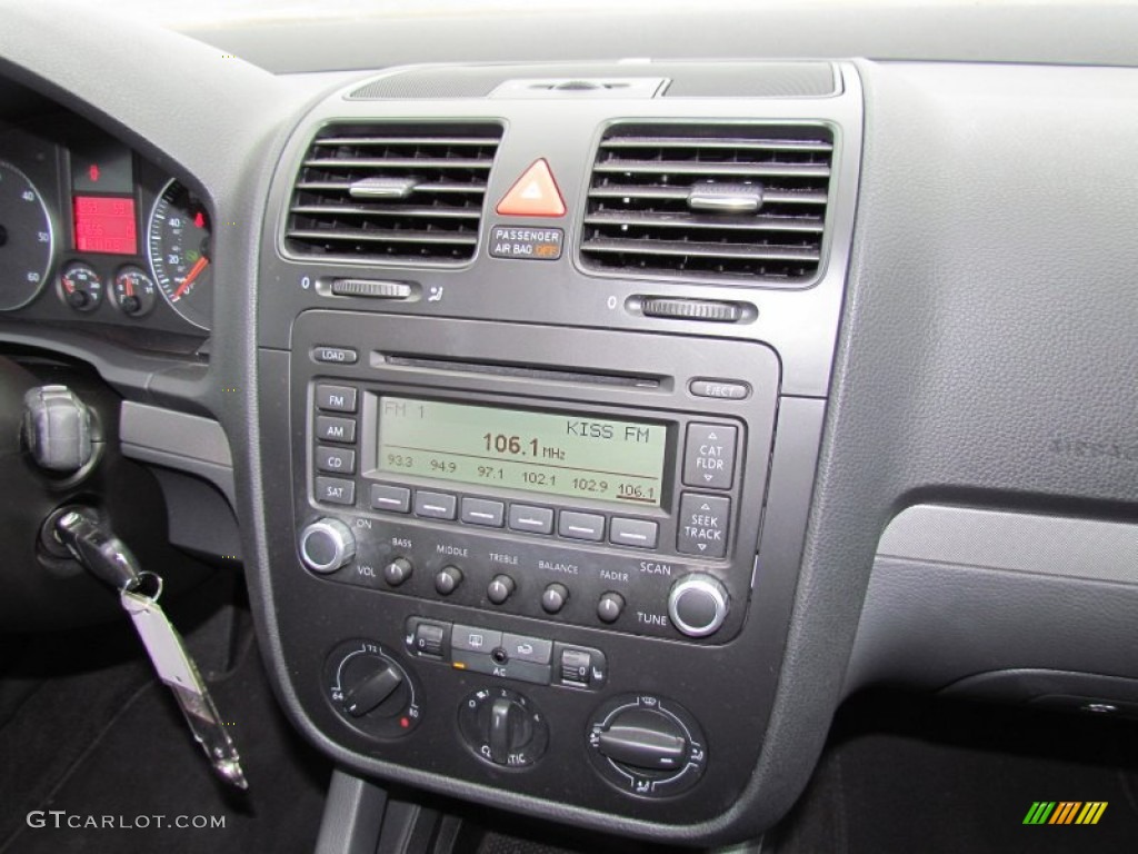 2006 Jetta TDI Sedan - Shadow Blue Metallic / Anthracite Black photo #16