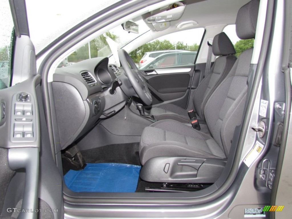 Titan Black Interior 2012 Volkswagen Golf 4 Door Photo #55846086
