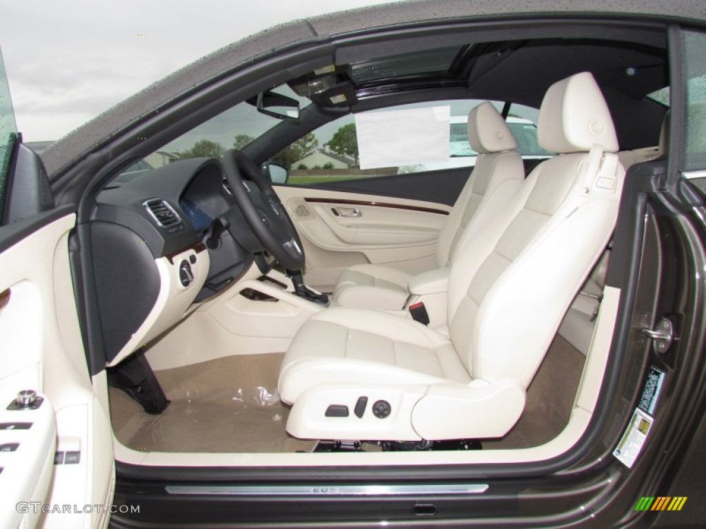 Cornsilk Beige Interior 2012 Volkswagen Eos Lux Photo #55846122