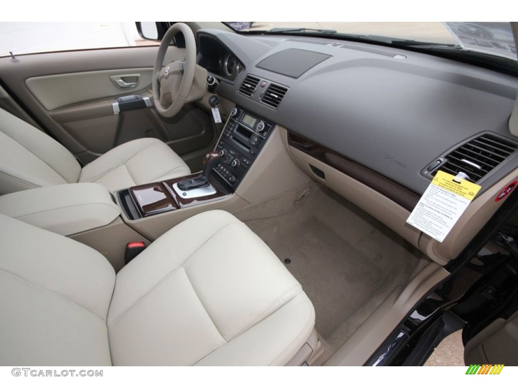 2012 Volvo XC90 3.2 Beige Dashboard Photo #55847824
