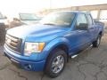 2009 Blue Flame Metallic Ford F150 STX SuperCab 4x4  photo #8