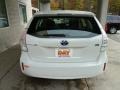 2012 Blizzard White Pearl Toyota Prius v Three Hybrid  photo #3