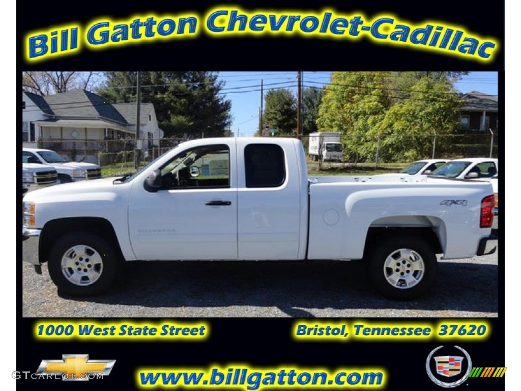 Summit White Chevrolet Silverado 1500