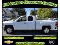 2012 Summit White Chevrolet Silverado 1500 LT Extended Cab 4x4  photo #1