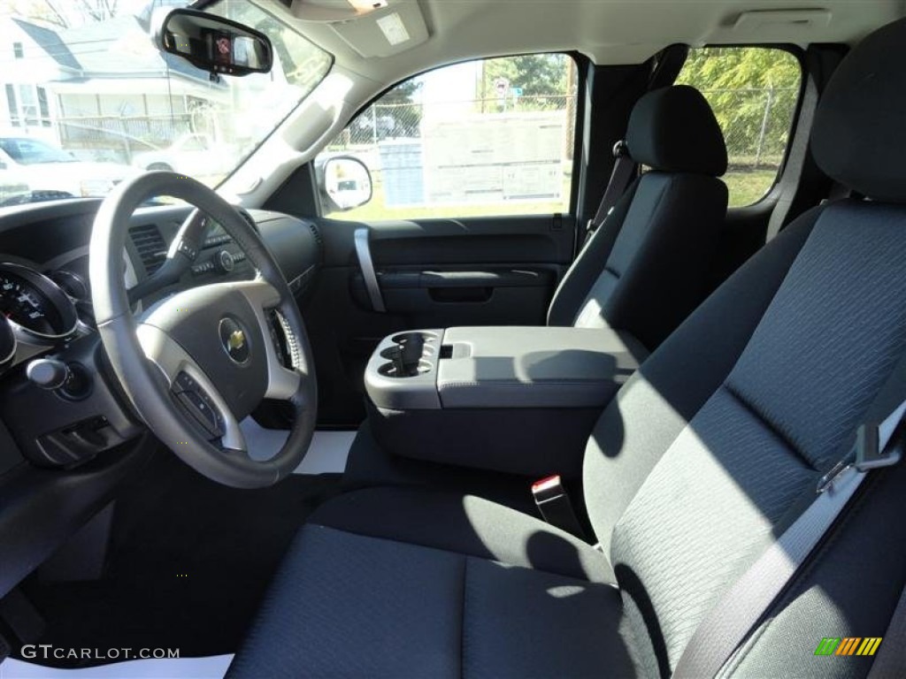 2012 Silverado 1500 LT Extended Cab 4x4 - Summit White / Ebony photo #3