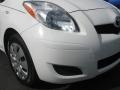 2009 Polar White Toyota Yaris 3 Door Liftback  photo #2