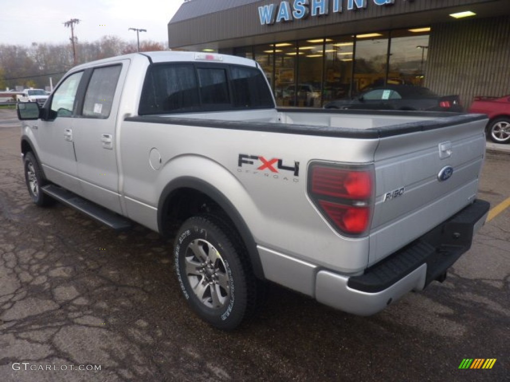 2011 F150 FX4 SuperCrew 4x4 - Ingot Silver Metallic / Black photo #2