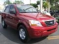 2008 Spicy Red Kia Sorento LX  photo #1