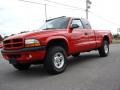 Flame Red - Dakota Sport Extended Cab 4x4 Photo No. 1