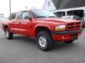 Flame Red - Dakota Sport Extended Cab 4x4 Photo No. 7