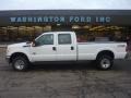 Oxford White - F350 Super Duty XL Crew Cab 4x4 Photo No. 1
