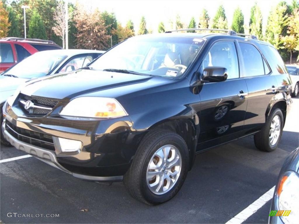 2003 MDX Touring - Nighthawk Black Pearl / Saddle photo #1