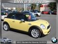 2009 Interchange Yellow Mini Cooper S Convertible  photo #1