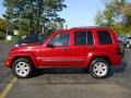2005 Inferno Red Crystal Pearl Jeep Liberty Limited 4x4  photo #13