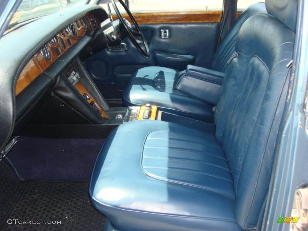Dark Blue Interior 1973 Rolls-Royce Silver Shadow I Photo #55851340