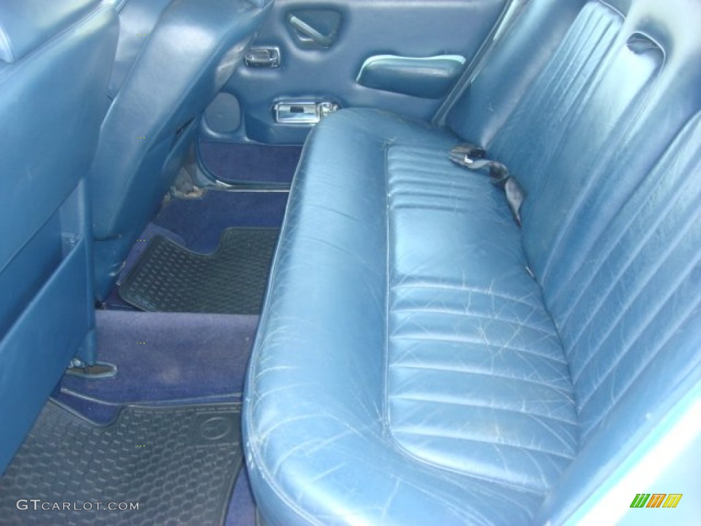 Dark Blue Interior 1973 Rolls-Royce Silver Shadow I Photo #55851349