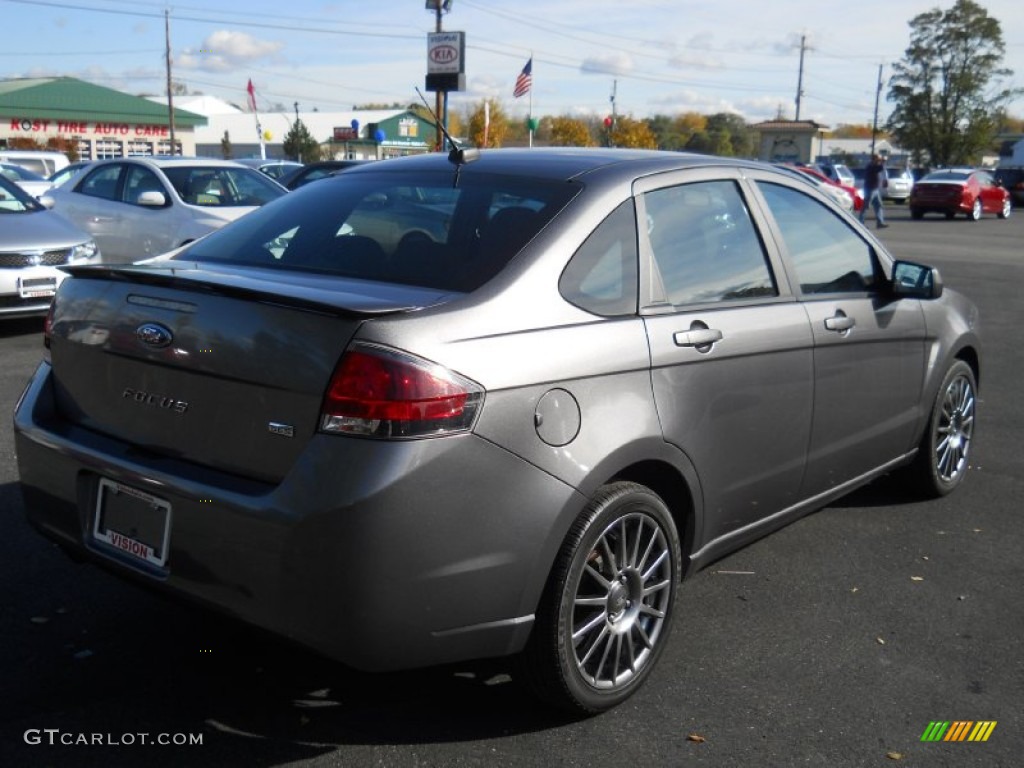 2010 Focus SES Sedan - Sterling Grey Metallic / Charcoal Black photo #2