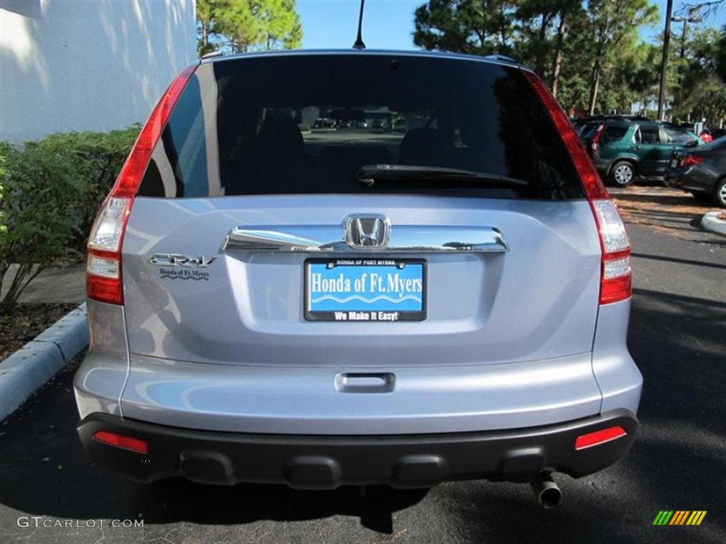 2008 CR-V EX - Glacier Blue Metallic / Gray photo #4