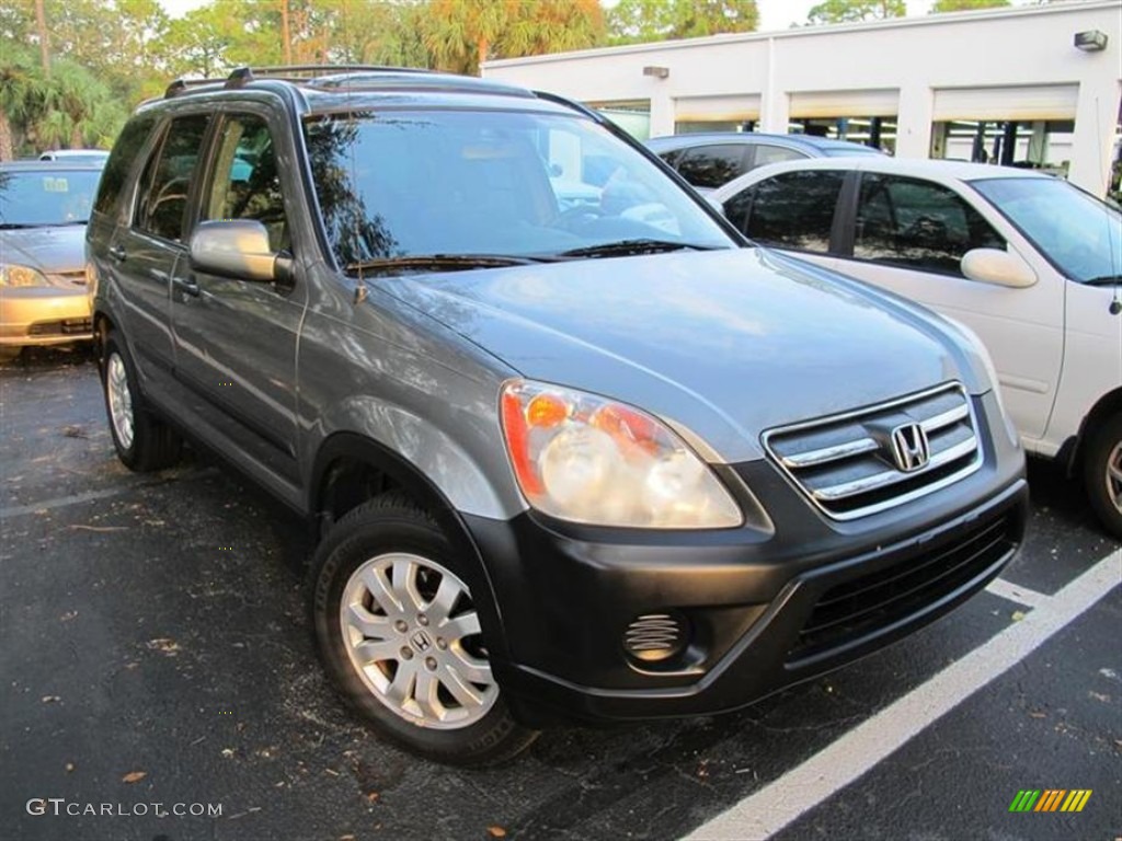 2005 CR-V EX 4WD - Pewter Pearl / Black photo #1