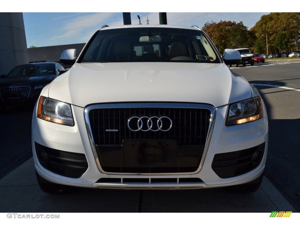 2009 Q5 3.2 Premium quattro - Ibis White / Cardamom Beige photo #2