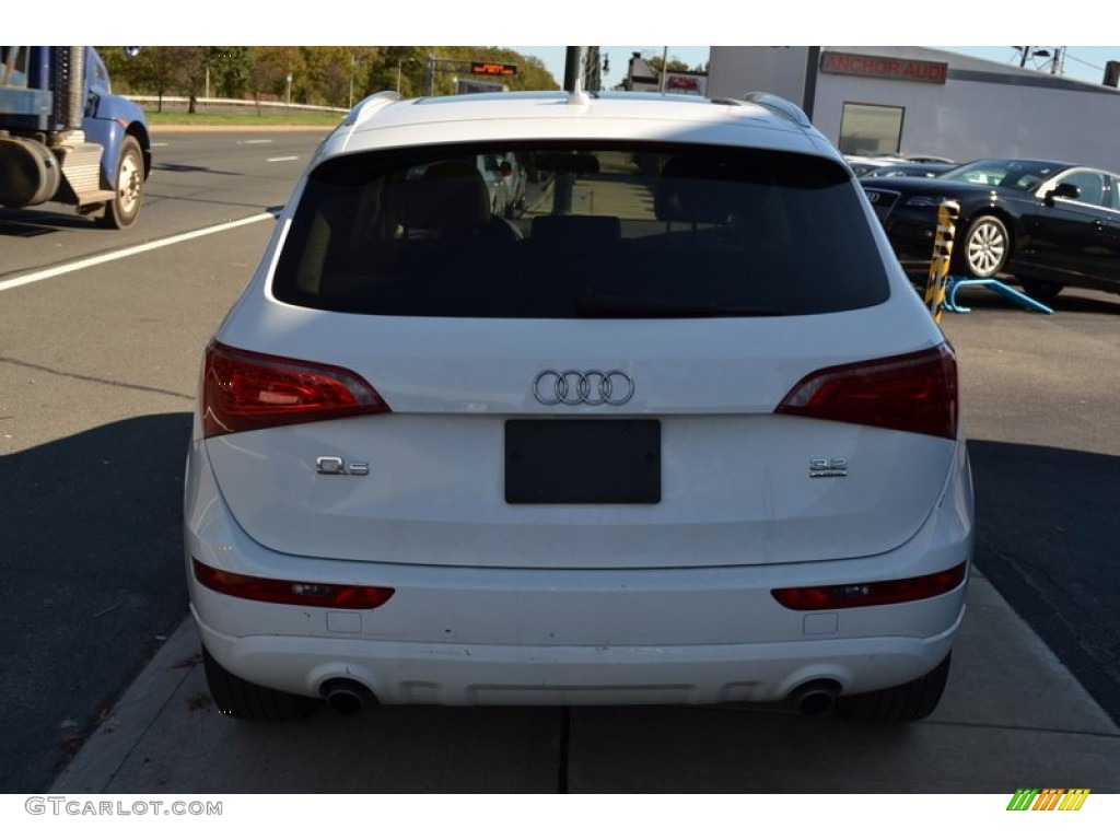 2009 Q5 3.2 Premium quattro - Ibis White / Cardamom Beige photo #4