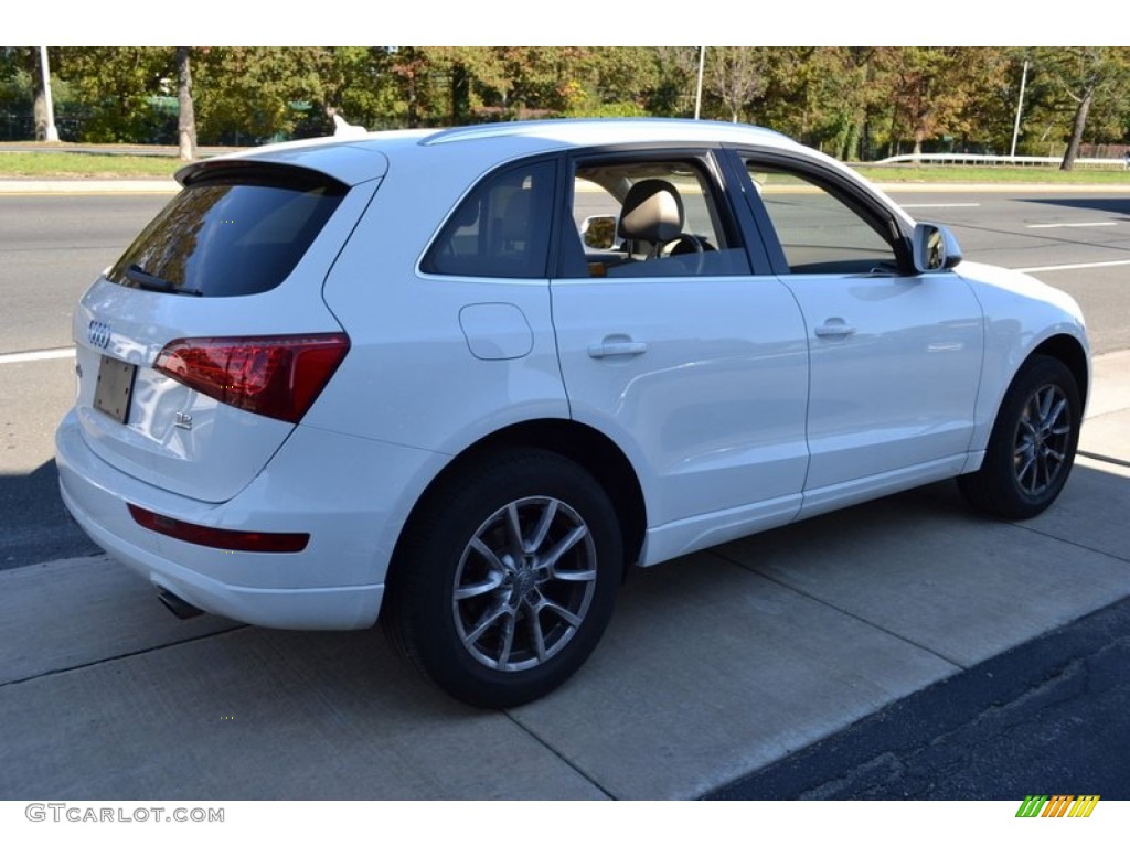 2009 Q5 3.2 Premium quattro - Ibis White / Cardamom Beige photo #5
