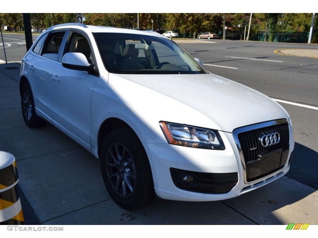 Ibis White 2009 Audi Q5 3.2 Premium quattro Exterior Photo #55852486
