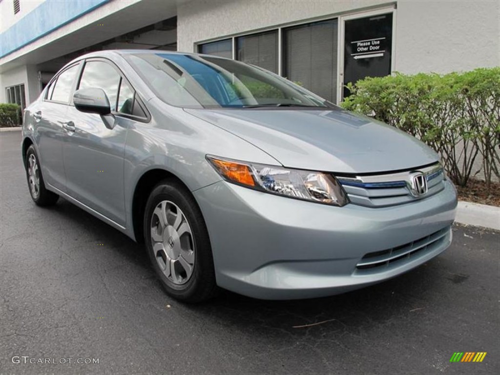 2012 Green Opal Metallic Honda Civic Hybrid Sedan 55846486 GTCarLot