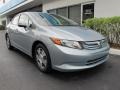 Green Opal Metallic 2012 Honda Civic Hybrid Sedan