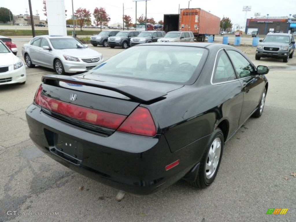 1999 Accord EX Coupe - Flamenco Black Pearl / Charcoal photo #5
