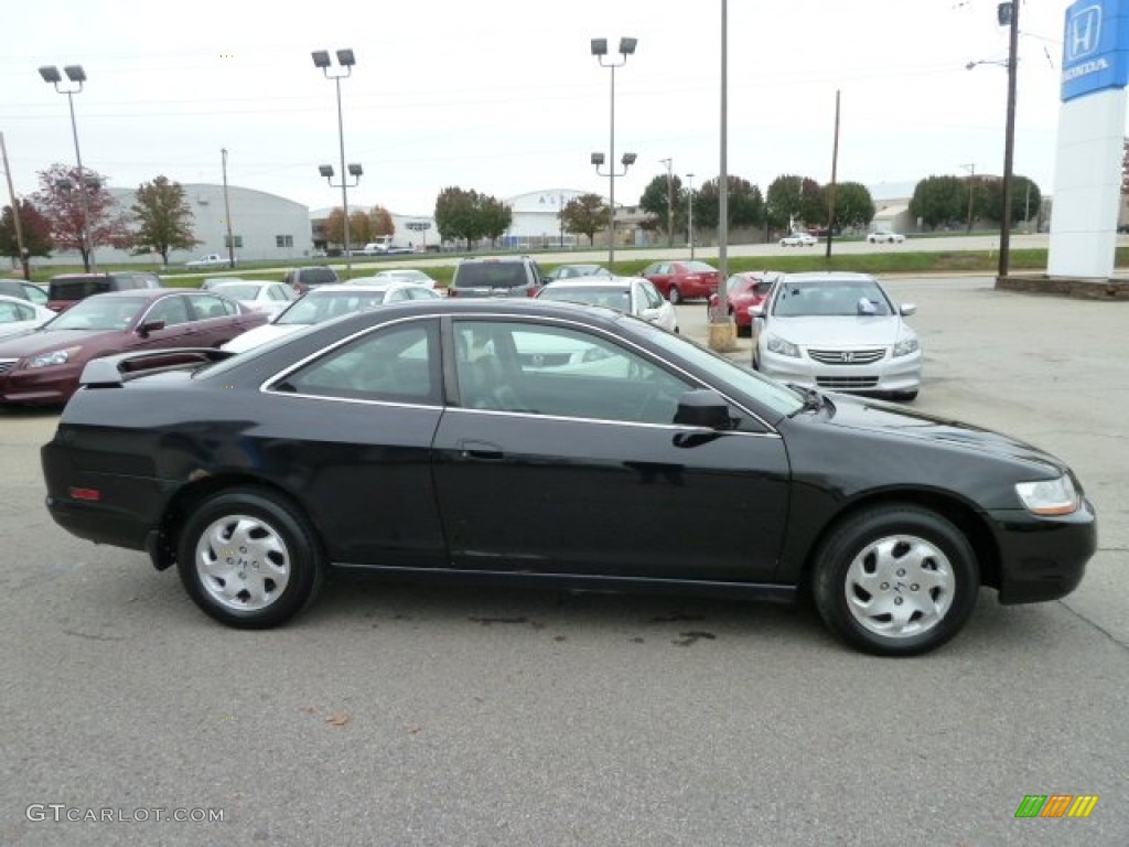 1999 Accord EX Coupe - Flamenco Black Pearl / Charcoal photo #6