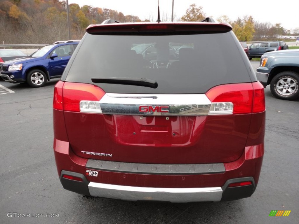 Merlot Jewel Metallic 2010 GMC Terrain SLT Exterior Photo #55853089