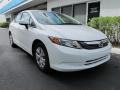 Taffeta White - Civic LX Sedan Photo No. 1