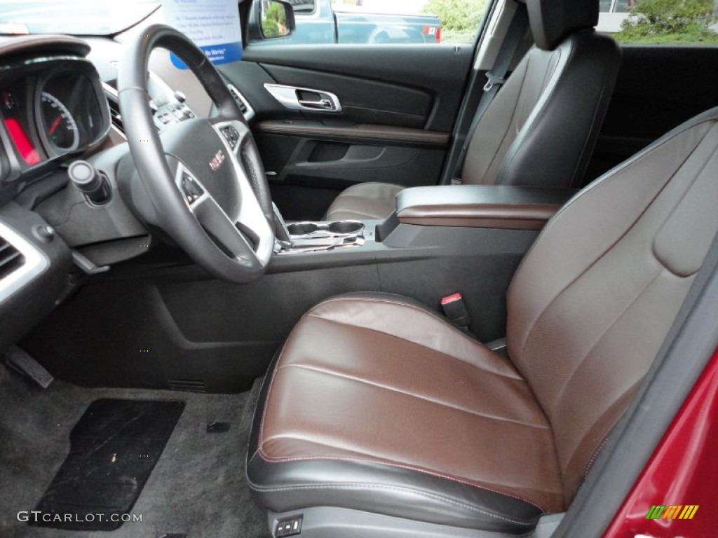Brownstone Interior 2010 GMC Terrain SLT Photo #55853140