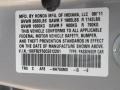 NH700MX: Alabaster Silver Metallic 2012 Honda Civic LX Sedan Color Code