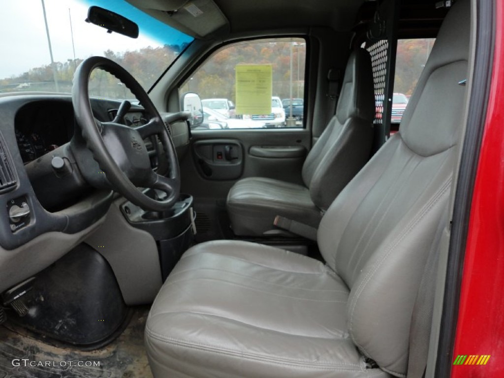 2000 Chevrolet Express G1500 Commercial Interior Color Photos